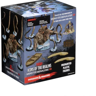 D&D: Icons of the Realms - Monster Menagerie III Case Incentive: Kraken and Islands! D&D: Icons of the Realms - Monster Menagerie III Case Incentive: Kraken and Islands!