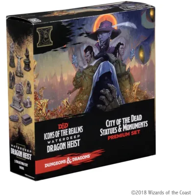 DnD: Icons of the Realms - Waterdeep Dragon Heist: City of the Dead (Premium Set)