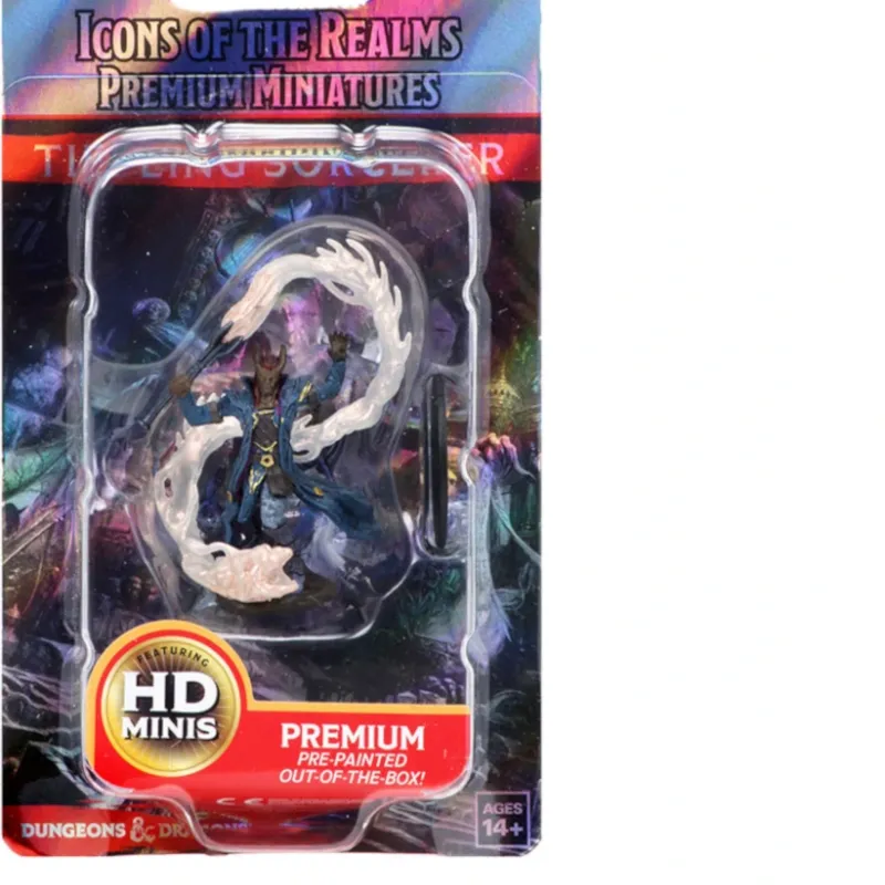 D&D: Icons of the Realms - Premium Figures - Tiefling Male Sorcerer D&D: Icons of the Realms - Premium Figures - Tiefling Male Sorcerer