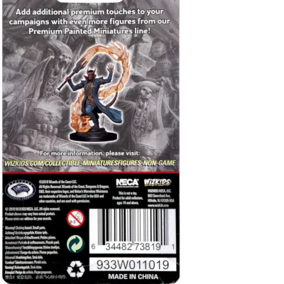 D&D: Icons of the Realms - Premium Figures - Tiefling Male Sorcerer D&D: Icons of the Realms - Premium Figures - Tiefling Male Sorcerer