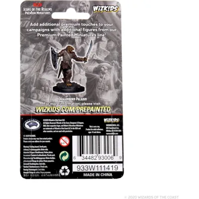 DnD: Icons of the Realms - Premium Figures - Dragonborn Female Paladin