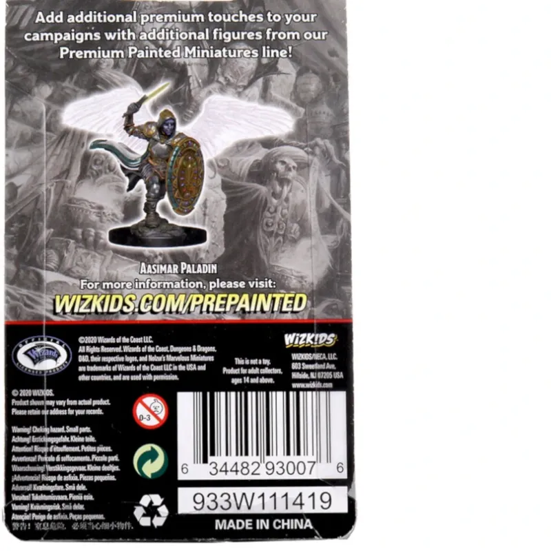 D&D: Icons of the Realms - Premium Figures - Aasimar Male Paladin D&D: Icons of the Realms - Premium Figures - Aasimar Male Paladin