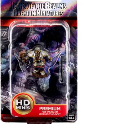 D&D: Icons of the Realms - Premium Figures - Dwarf Male Fighter D&D: Icons of the Realms - Premium Figures - Dwarf Male Fighter