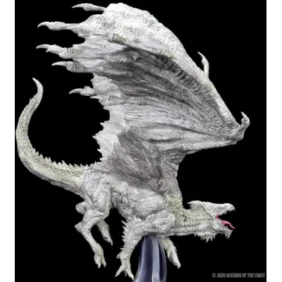 D&D: Icons of the Realms - White Adult Dragon Premium Figure