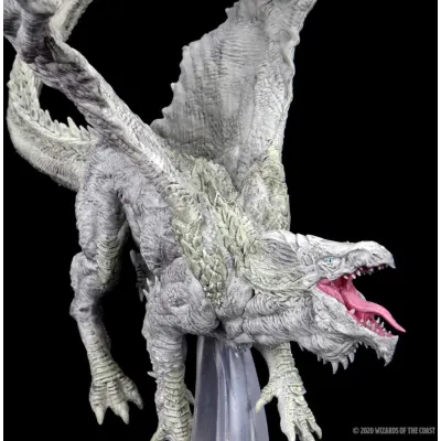 D&D: Icons of the Realms - White Adult Dragon Premium Figure