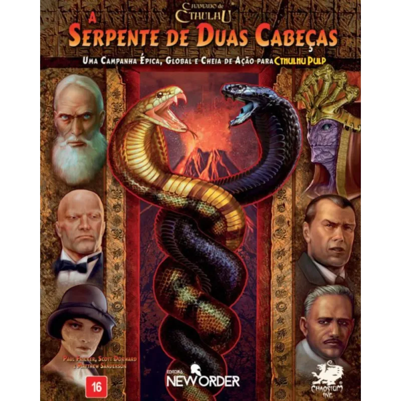 Chamado de Cthulhu - Cthulhu Pulp: A Serpente de Duas Cabeças