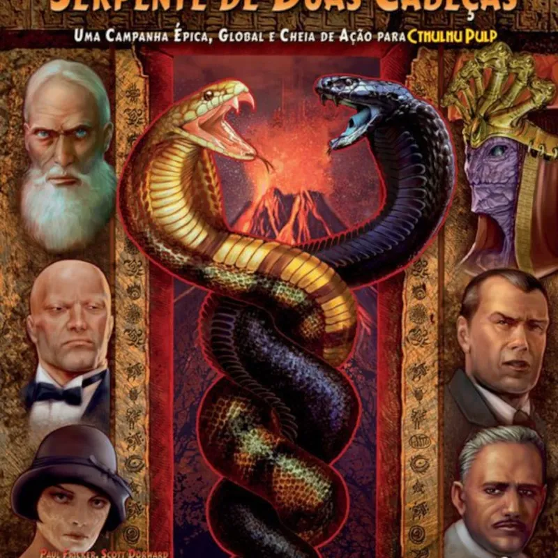 Chamado de Cthulhu - Cthulhu Pulp: A Serpente de Duas Cabeças Chamado de Cthulhu - Cthulhu Pulp: A Serpente de Duas Cabeças