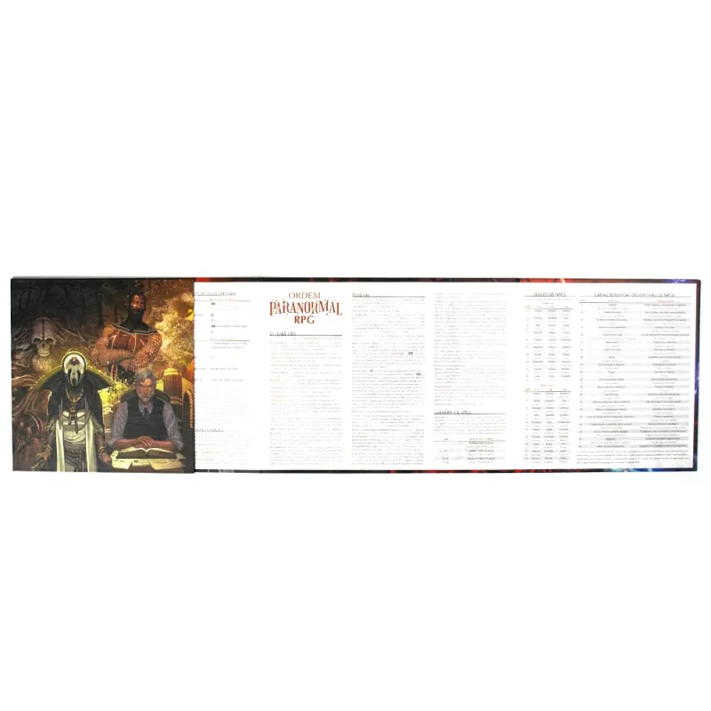 Ordem Paranormal RPG - Escudo do Mestre Ordem Paranormal RPG - Escudo do Mestre