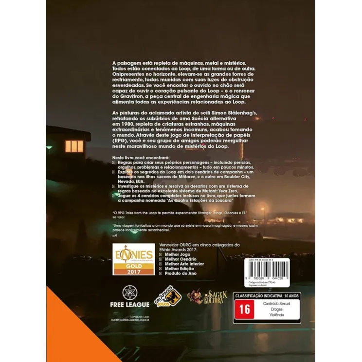 Tales From the Loop: Contos do Loop - Galápagos Jogos