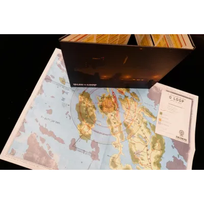 Tales From the Loop: Contos do Loop - Escudo do Mestre e Mapas - Galápagos Jogos