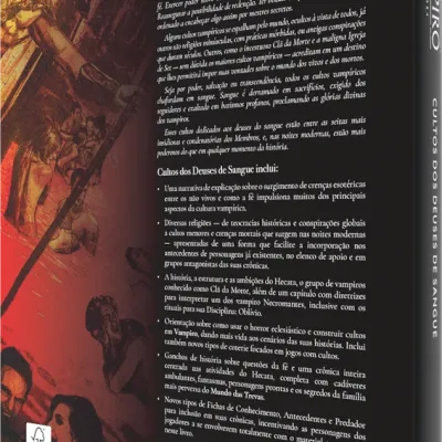 Vampiro: A Máscara - Cultos dos Deuses de Sangue (Suplemento) - Galápagos Jogos Vampiro: A Máscara - Cultos dos Deuses de Sangue (Suplemento) - Galápagos Jogos