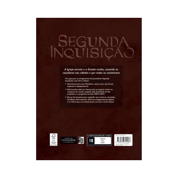 Vampiro: A Máscara - Segunda Inquisição (Suplemento) - Galápagos Jogos