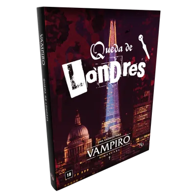 Vampiro: A Máscara - Queda de Londres (Suplemento) - Galápagos Jogos