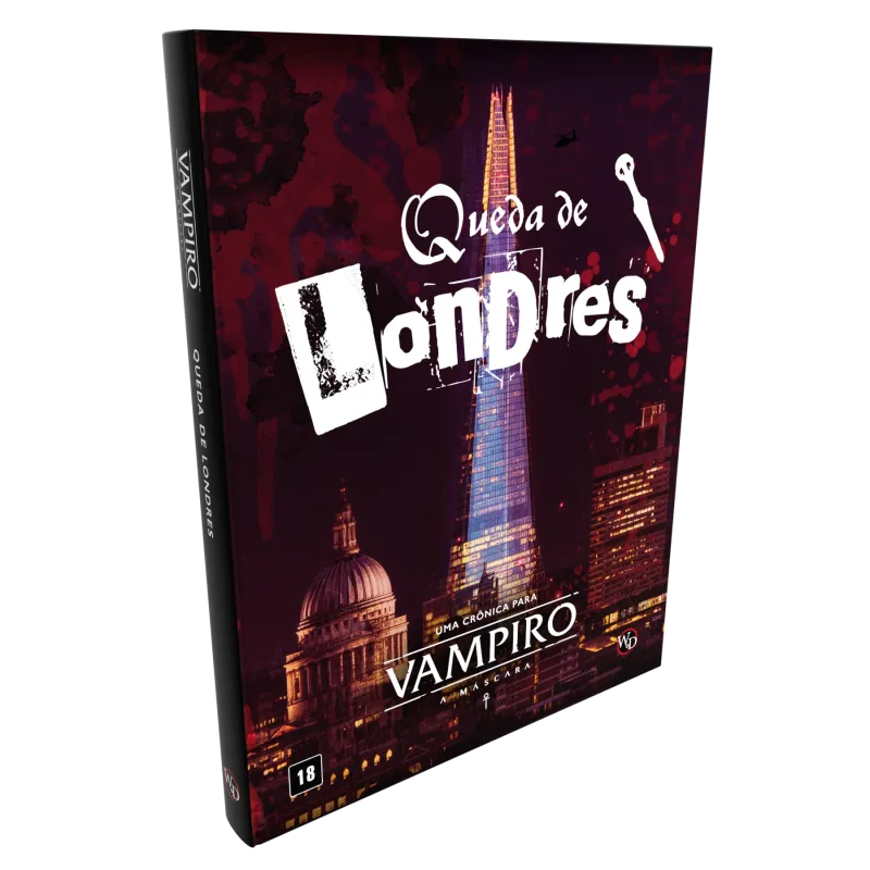 Vampiro: A Máscara - Queda de Londres (Suplemento) - Galápagos Jogos