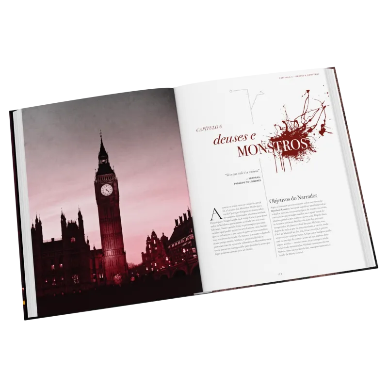 Vampiro: A Máscara - Queda de Londres (Suplemento) - Galápagos Jogos