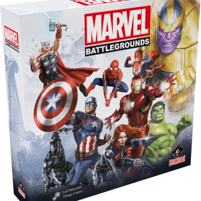 Marvel Battlegrounds (com Insert e kit de sleeve) - Bucaneiros Marvel Battlegrounds (com Insert e kit de sleeve) - Bucaneiros