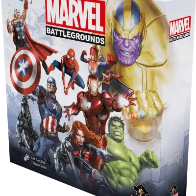 Marvel Battlegrounds (com Insert e kit de sleeve) - Bucaneiros Marvel Battlegrounds (com Insert e kit de sleeve) - Bucaneiros