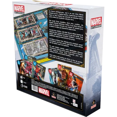 Marvel Battlegrounds (com Insert e kit de sleeve) - Bucaneiros