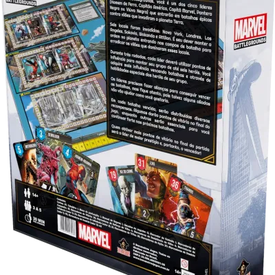 Marvel Battlegrounds (com Insert e kit de sleeve) - Bucaneiros Marvel Battlegrounds (com Insert e kit de sleeve) - Bucaneiros