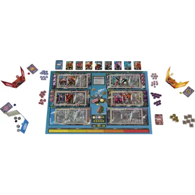 Marvel Battlegrounds (com Insert e kit de sleeve) - Bucaneiros Marvel Battlegrounds (com Insert e kit de sleeve) - Bucaneiros