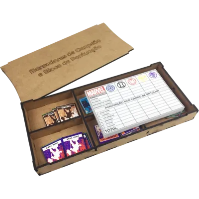 Marvel Battlegrounds (com Insert e kit de sleeve) - Bucaneiros