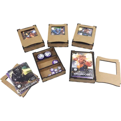 Marvel Battlegrounds (com Insert e kit de sleeve) - Bucaneiros