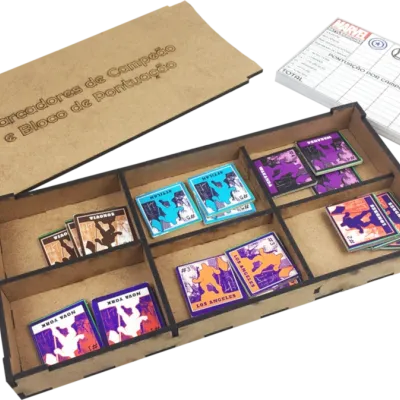 Marvel Battlegrounds (com Insert e kit de sleeve) - Bucaneiros Marvel Battlegrounds (com Insert e kit de sleeve) - Bucaneiros