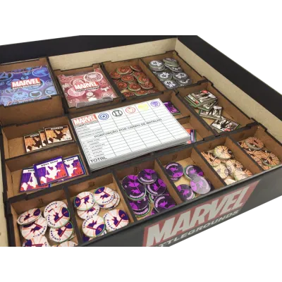 Marvel Battlegrounds (com Insert e kit de sleeve) - Bucaneiros