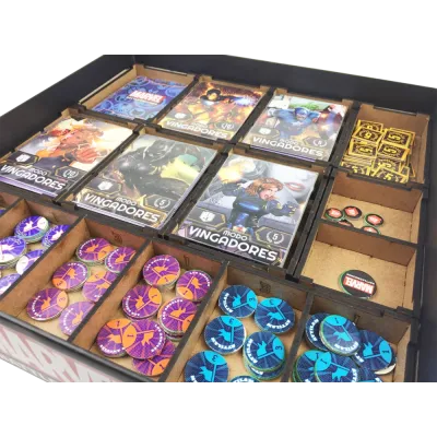 Marvel Battlegrounds (com Insert e kit de sleeve) - Bucaneiros