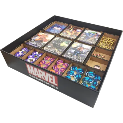 Marvel Battlegrounds (com Insert e kit de sleeve) - Bucaneiros
