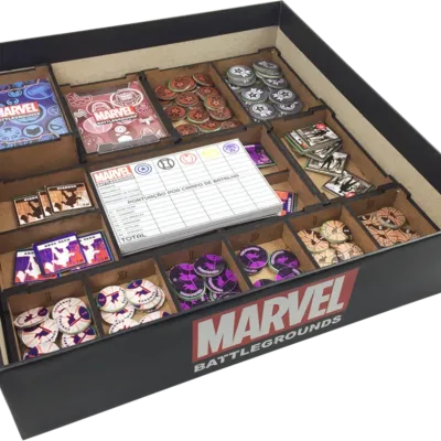Marvel Battlegrounds (com Insert e kit de sleeve) - Bucaneiros Marvel Battlegrounds (com Insert e kit de sleeve) - Bucaneiros