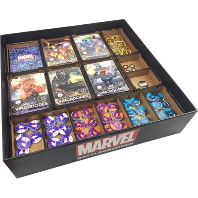 Marvel Battlegrounds (com Insert e kit de sleeve) - Bucaneiros