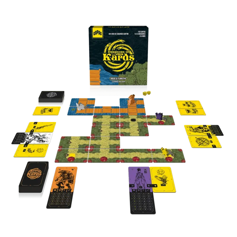 Jogo Dungeons of Kards - Docas & Florestas - Copag