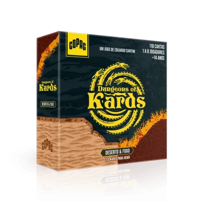 Jogo Dungeons of Kards - Deserto & Fogo - Copag