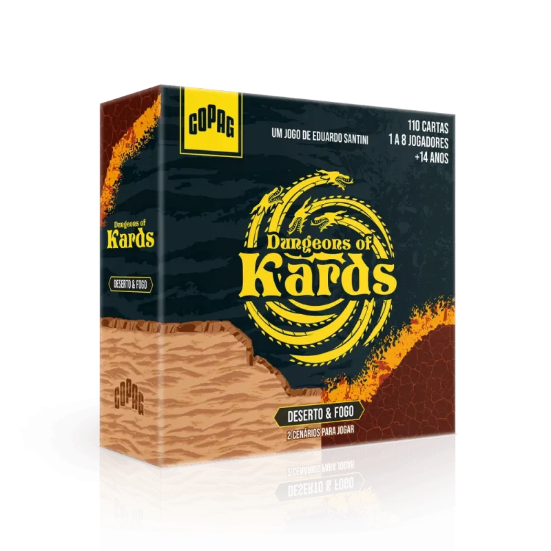 Jogo Dungeons of Kards - Deserto & Fogo - Copag