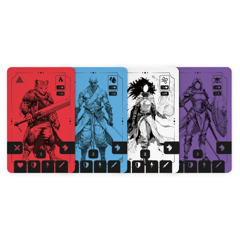 Jogo Dungeons of Kards - Deserto & Fogo - Copag