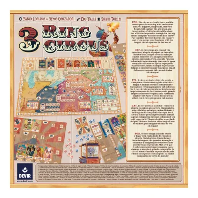 3 Ring Circus - Devir Jogos 3 Ring Circus - Devir Jogos