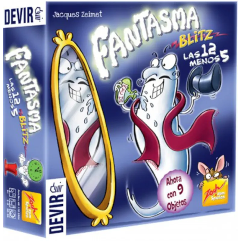 Fantasma Blitz - Cinco para Meia-Noite - Devir Jogos