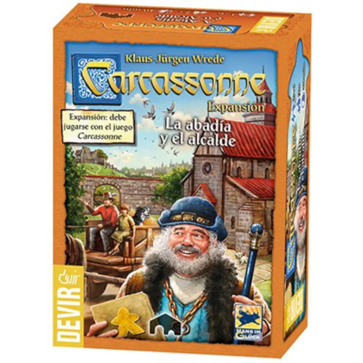 Carcassonne Expansão: A Abadía e o Alcaide - Devir Jogos