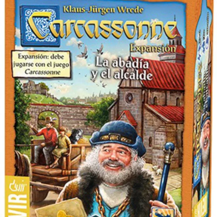 Carcassonne Expansão: A Abadía e o Alcaide - Devir Jogos