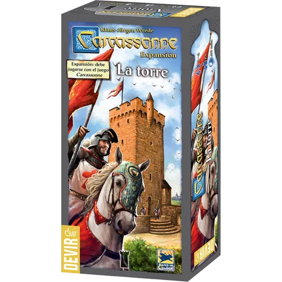 Carcassonne Expansão: A Torre - Devir Jogos
