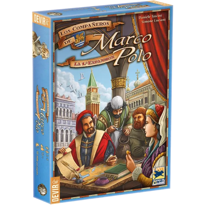 Companheiros de Marco Polo, Os - Expansão - Devir Jogos