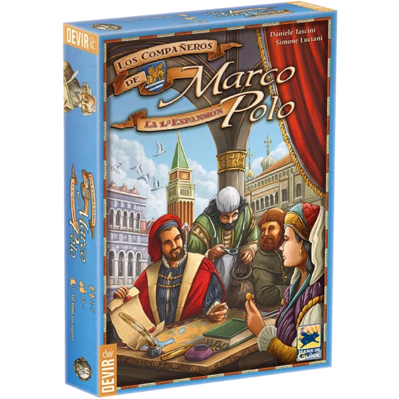 Companheiros de Marco Polo, Os - Expansão - Devir Jogos