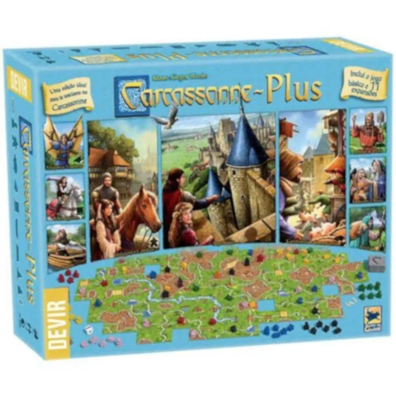 Carcassonne Big Box - Devir Jogos