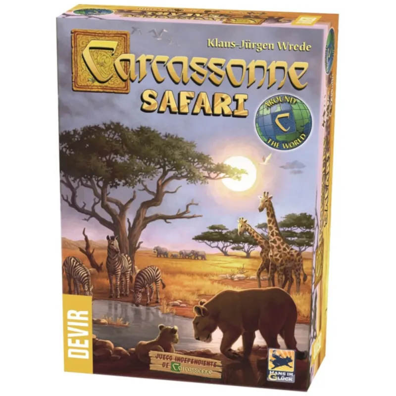 Carcassonne Safari - Devir Jogos