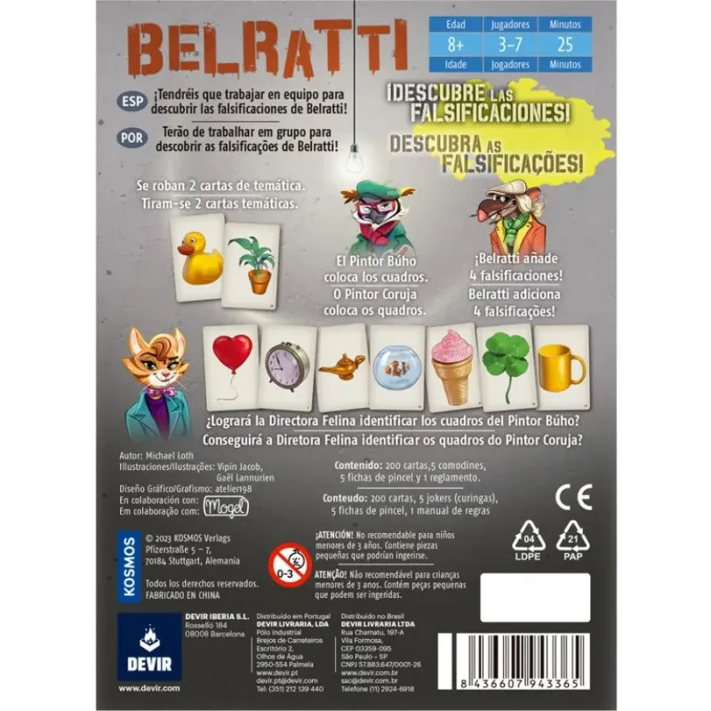 Belratti - Devir Jogos Belratti - Devir Jogos