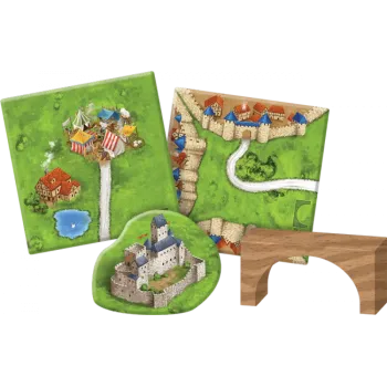 Carcassonne Expansão: Mercados e Pontes - Devir Jogos