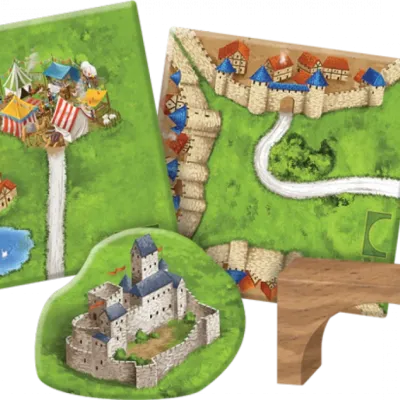 Carcassonne Expansão: Mercados e Pontes - Devir Jogos