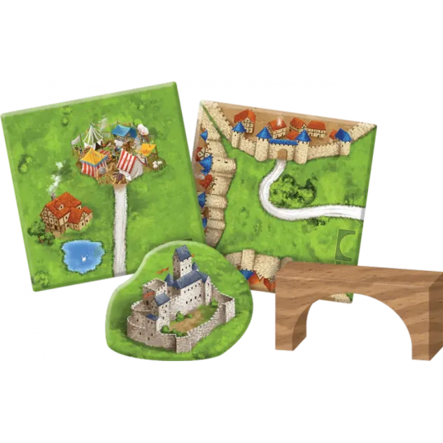 Carcassonne Expansão: Mercados e Pontes - Devir Jogos