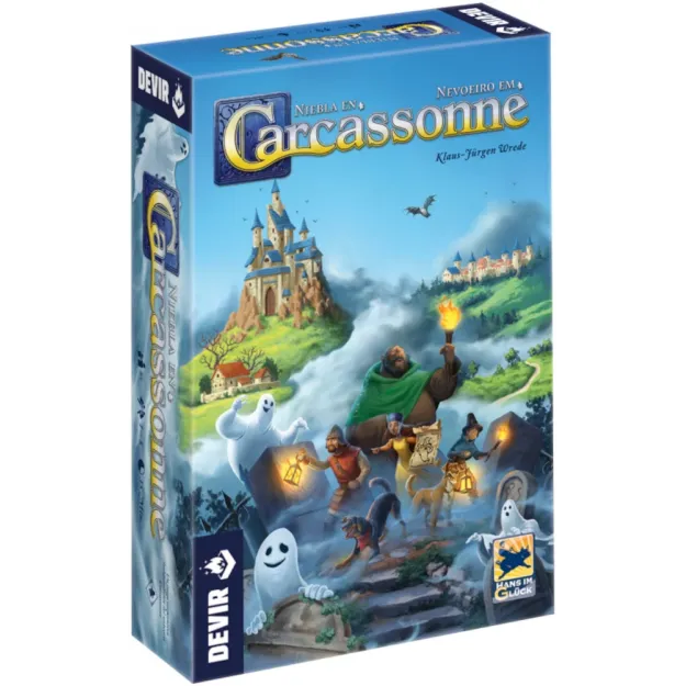 Nevoeiro em Carcassonne - Devir Jogos
